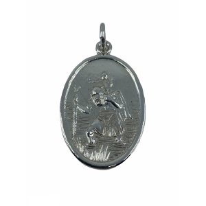 Silver Saint Christopher
