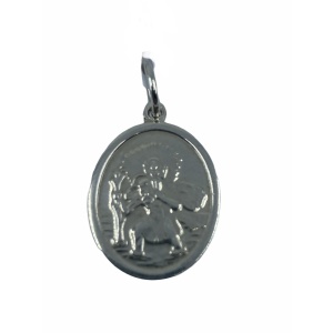 Small Silver Saint Christopher