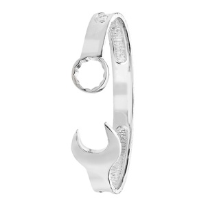 Silver Spanner Bangle